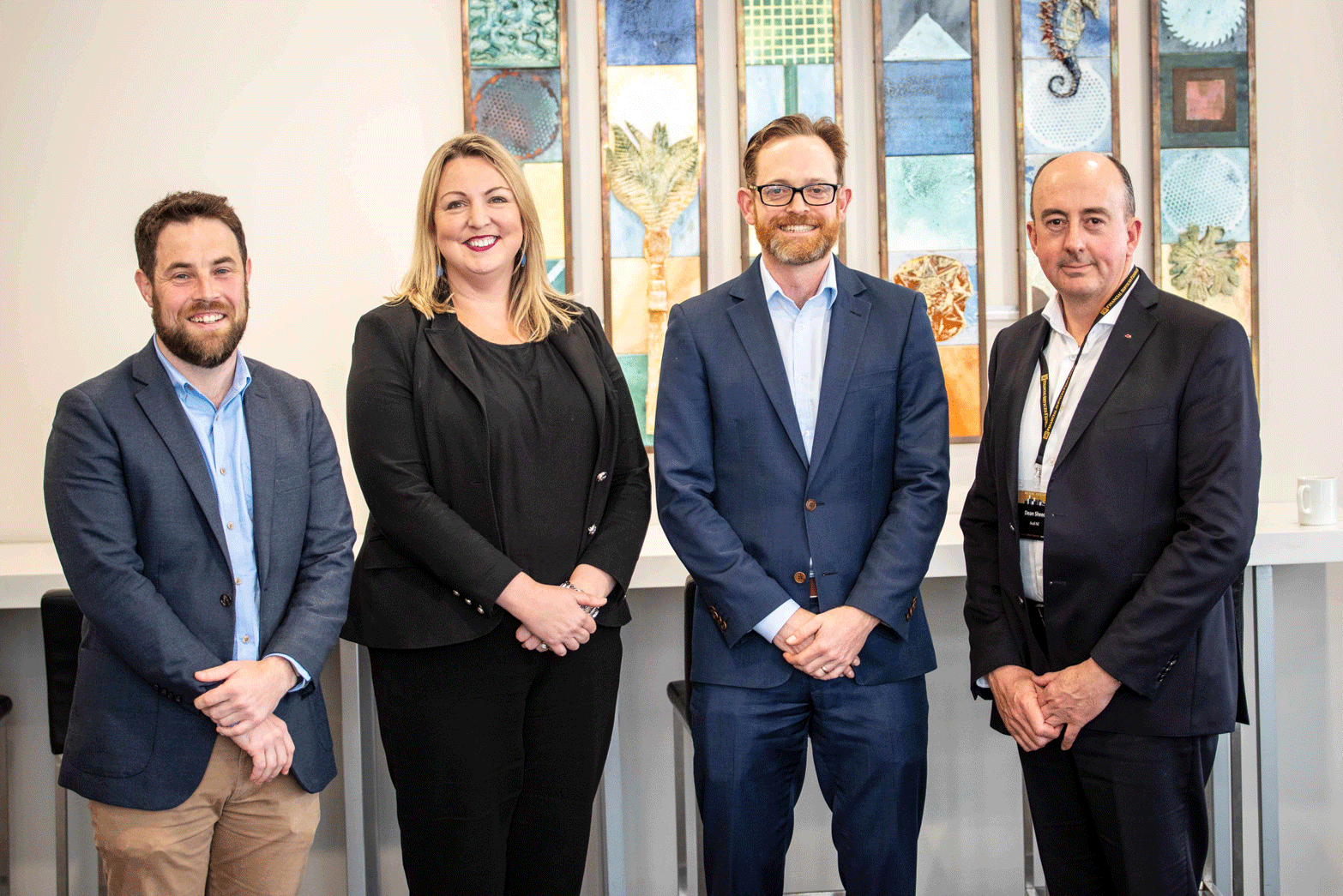 Oscar Ellison, Michelle Herlihy, Michael Cameron, Dean Sheed